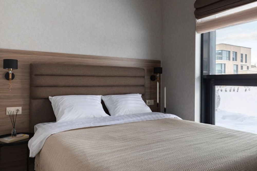 Апартамент в таунхаусе с отдельным входом Ohta Suite 4 с большой террасой , с видом на лес