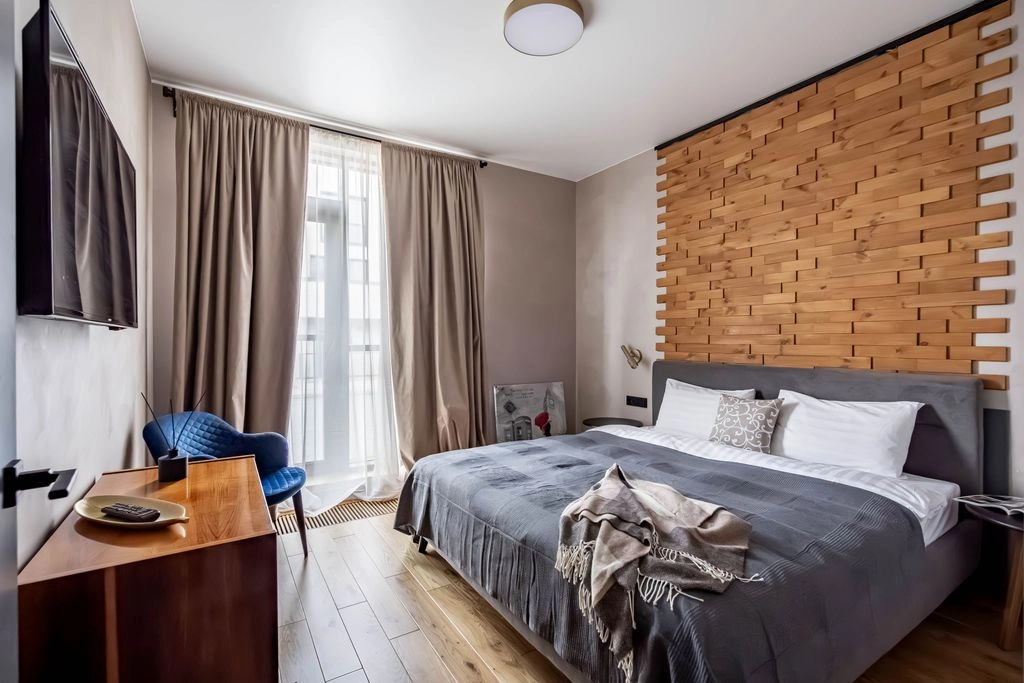 Апартамент в таунхаусе с отдельным входом Ohta Suite 21 рядом с входом в Охта парк
