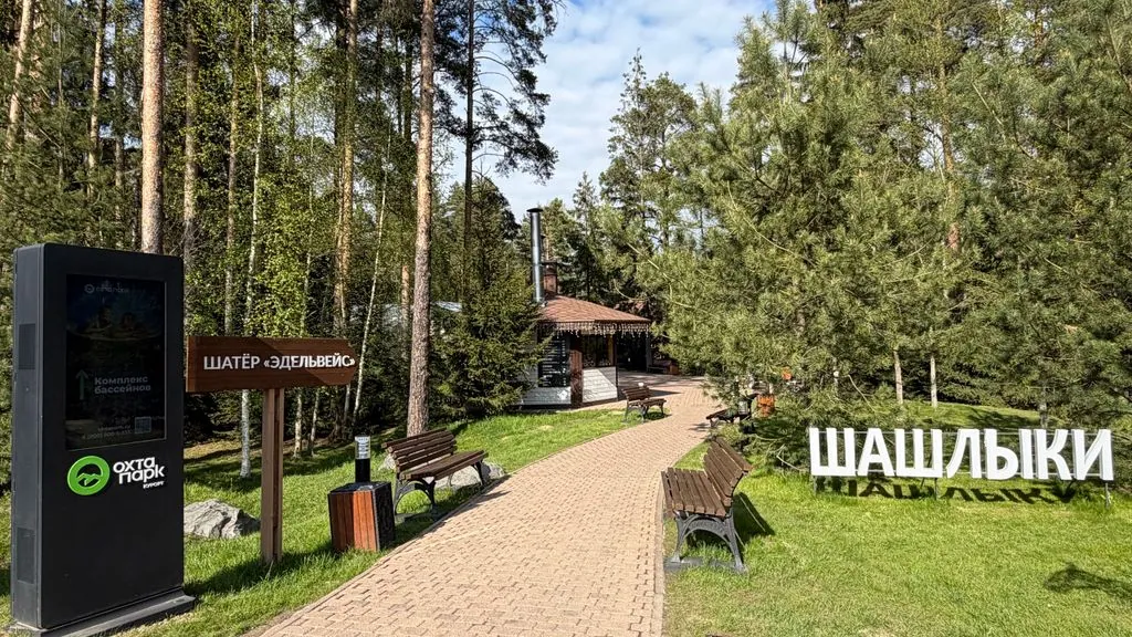 Просторная однокомнатная квартира с террасой у Охта-Парка — фото 30
