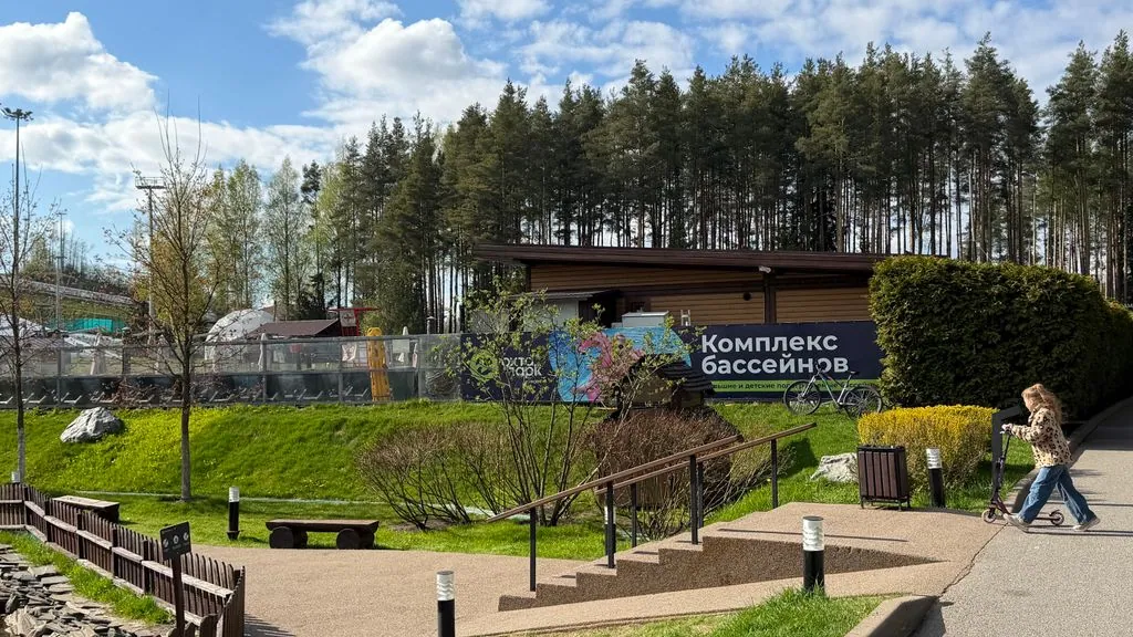 Просторная однокомнатная квартира с террасой у Охта-Парка — фото 34
